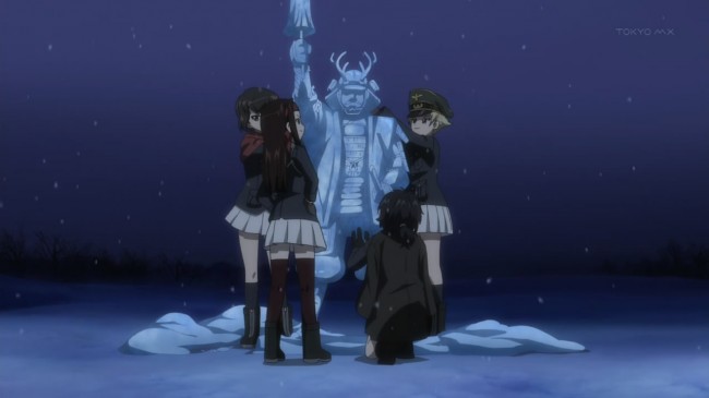 Girls und Panzer 08 Team Hippo Snow Man